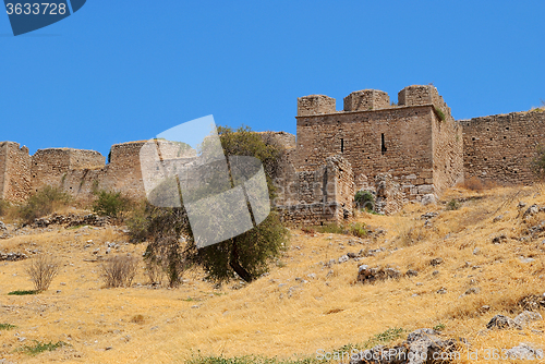 Image of Walls of ancient Corinth.