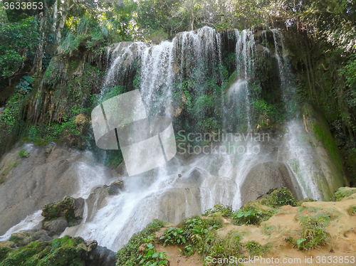 Image of waterfall in Cuba