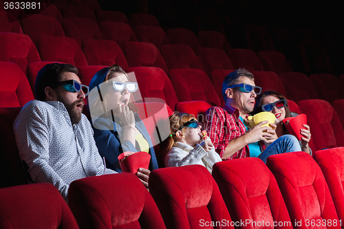 Image of The people\'s emotions in the cinema