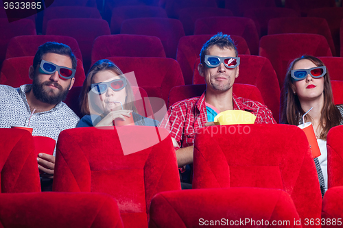 Image of The people\'s emotions in the cinema