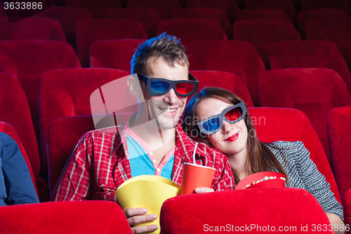 Image of The people\'s emotions in the cinema