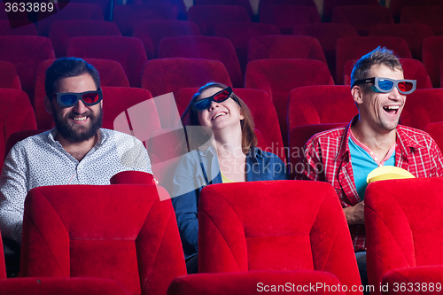 Image of The people\'s emotions in the cinema