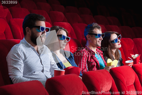 Image of The people\'s emotions in the cinema