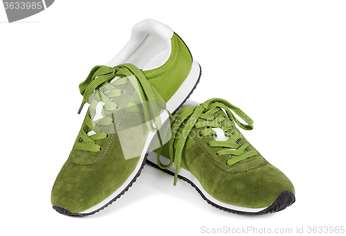 Image of Running shoes isolated on white