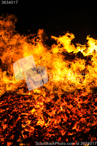 Image of Burning flire