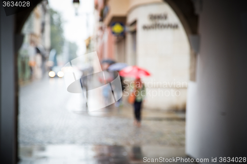 Image of Crossing the street