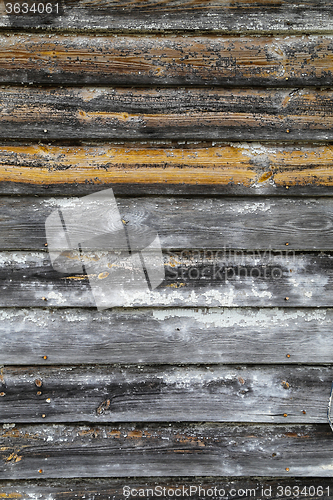 Image of painted wood