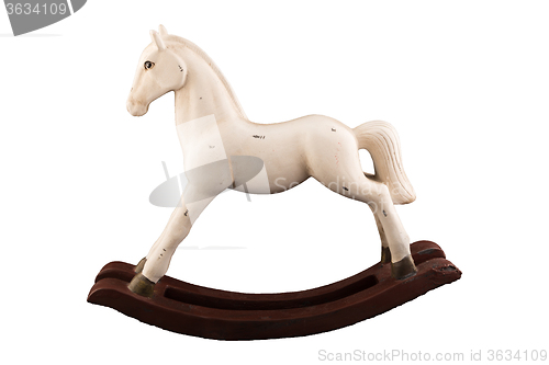 Image of Wooden toy horse