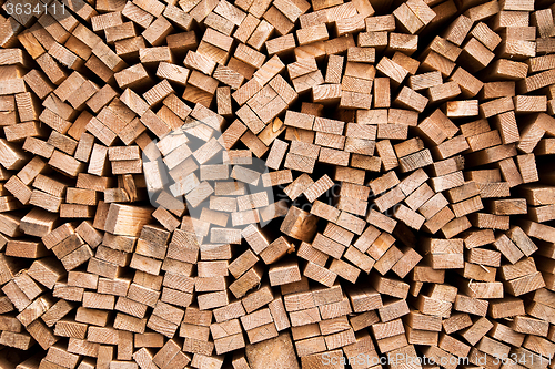 Image of stack of wood