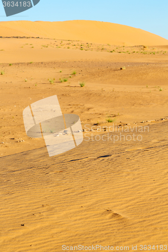 Image of sunshine in the desert of morocco  