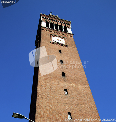 Image of castellanza old abstract in  italy   the street lamp
