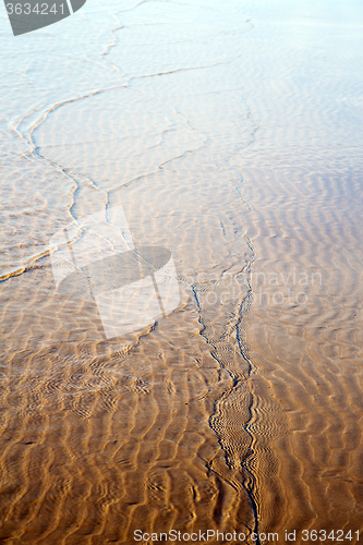 Image of morocco  africa   beach near atlantic ocean