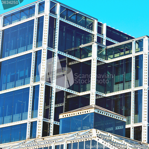 Image of windows in the city of london home and office   skyscraper  buil
