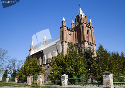 Image of old church.  Belarus.