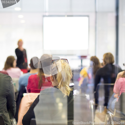 Image of Audience in the lecture hall.