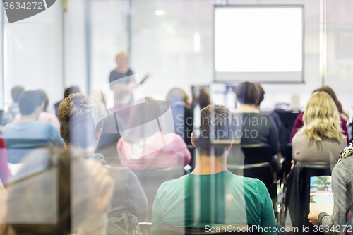 Image of Audience in the lecture hall.