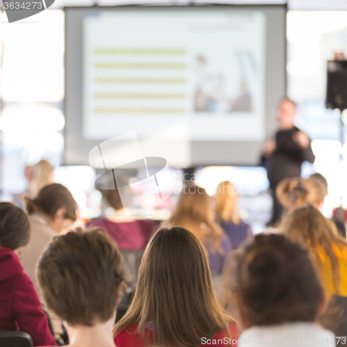 Image of Audience in the lecture hall.