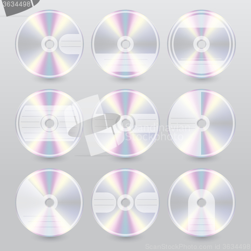 Image of Various cd dvd blu ray cover designs
