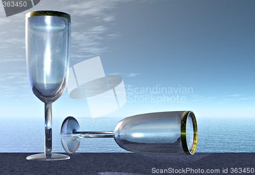 Image of Abandoned glasses