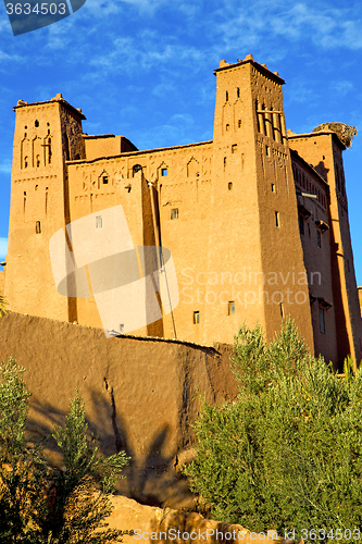 Image of   in morocco contruction and the historical village