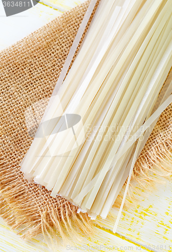 Image of rice noodles