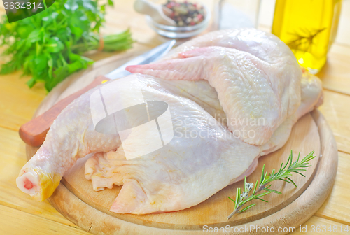 Image of raw chicken