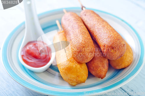Image of corndogs