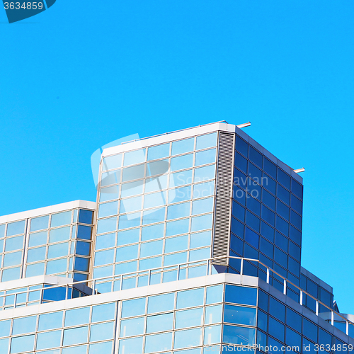 Image of windows in the city of london home and office   skyscraper  buil