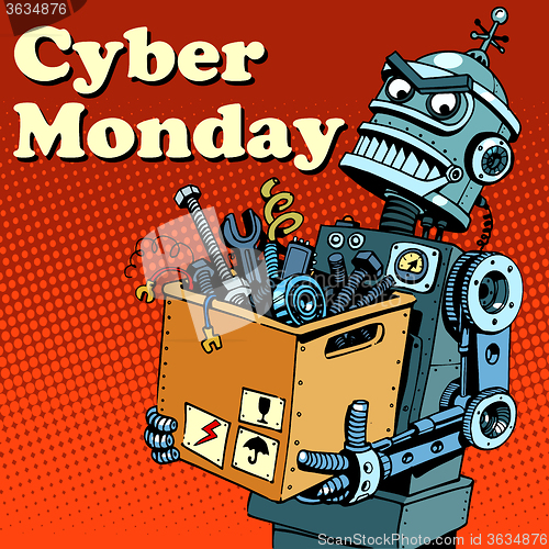 Image of Robot Cyber Monday gadgets and electronics