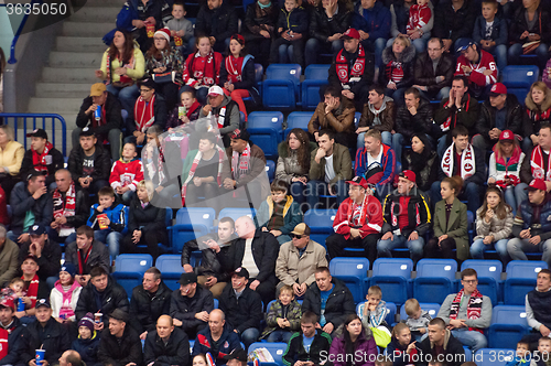 Image of Fans on tribune