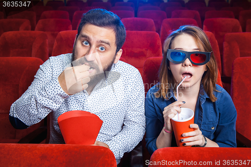 Image of The people\'s emotions in the cinema