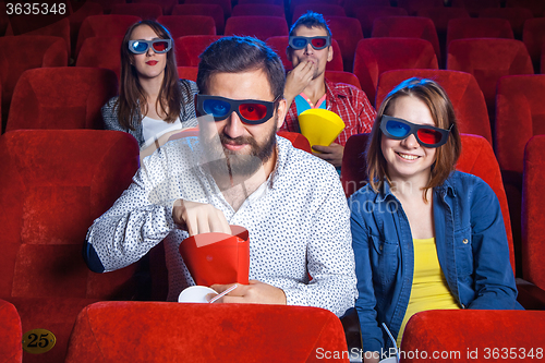 Image of The people\'s emotions in the cinema