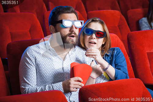 Image of The people\'s emotions in the cinema