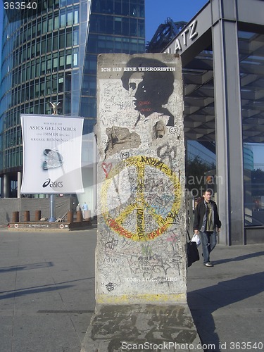 Image of Remaining piece of the Berlin wall