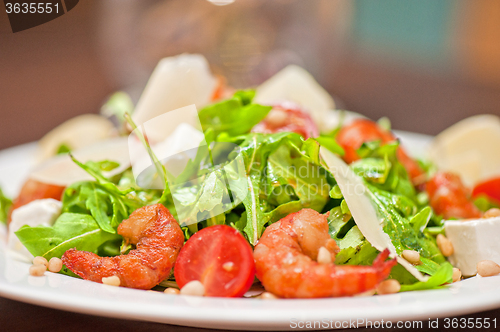 Image of shrimp vegetable salad