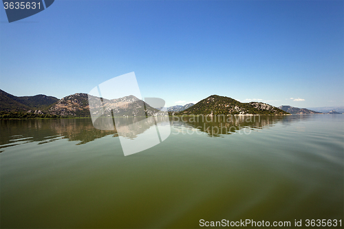Image of Skadar Lake . Montenegro.