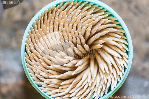 Image of Toothpicks in a box