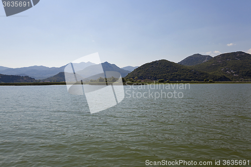 Image of Skadar Lake . Montenegro.