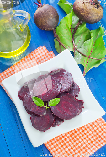 Image of beet on plate