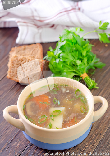 Image of fresh soup