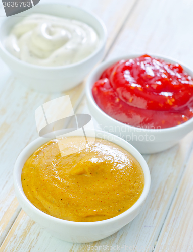 Image of sauces