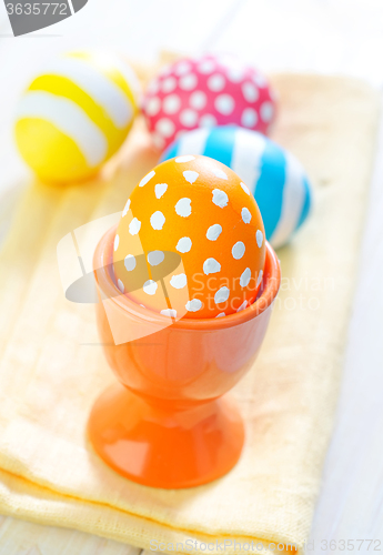 Image of easter eggs