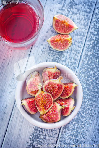 Image of figs and juice