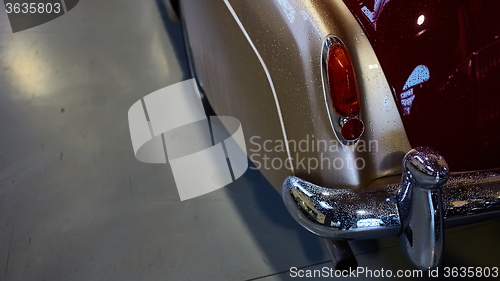 Image of Closeup of the tail lights