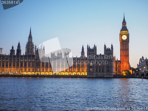 Image of Houses of Parliament in London