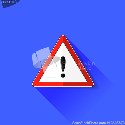 Image of Exclamation Danger Sign