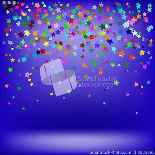 Image of Set of Colorful Stars