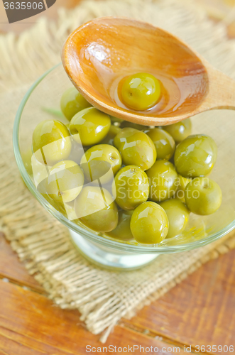 Image of green olives