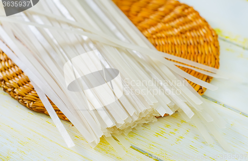 Image of rice noodles