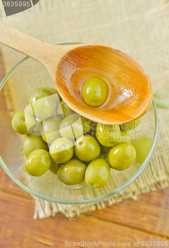 Image of green olives